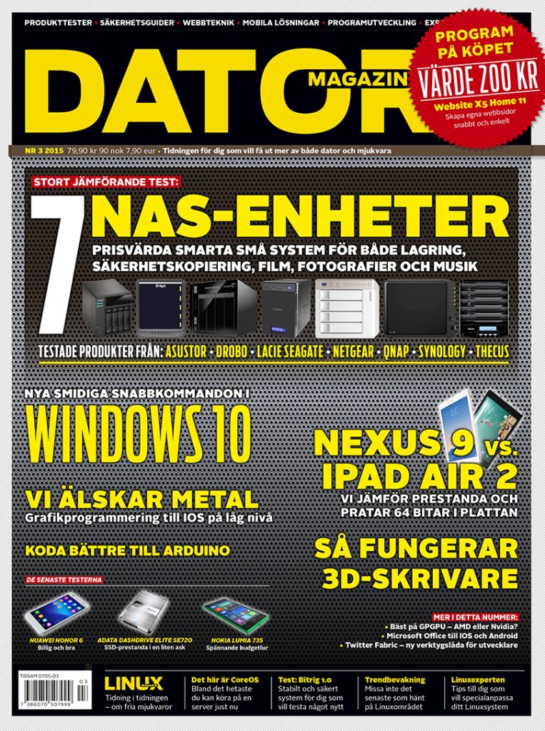 Datormagazin nr 3, 2015 183 1503