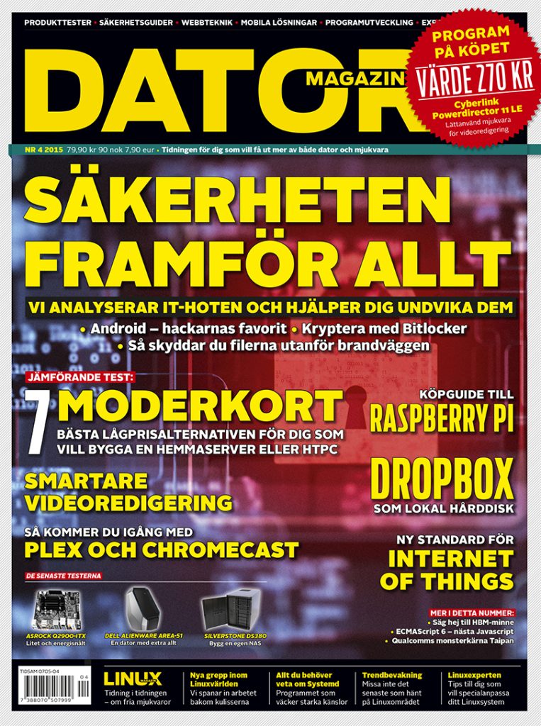 Datormagazin nr 4, 2015 184 1504