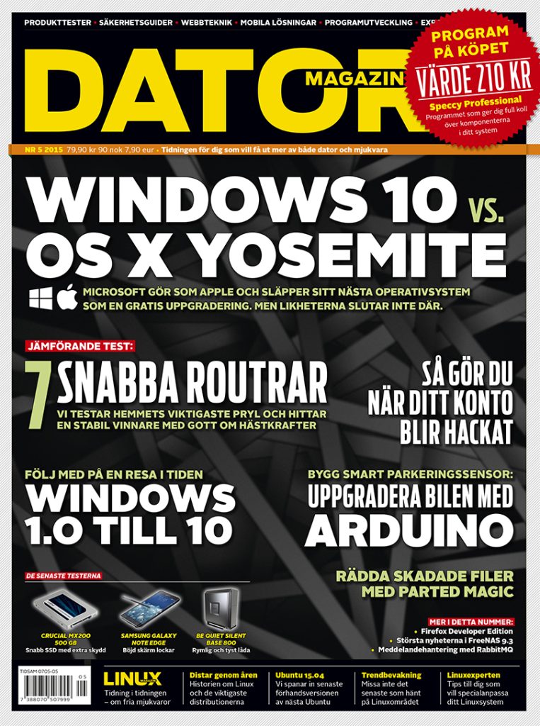 Datormagazin nr 5, 2015 185 1505