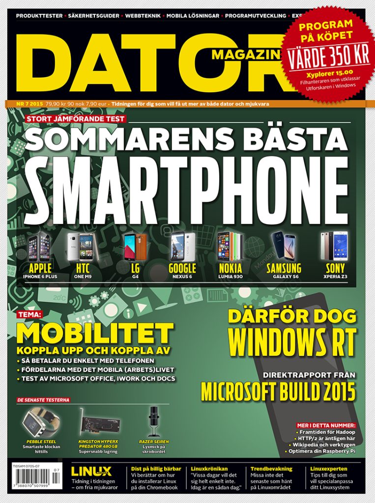 Datormagazin nr 7, 2015 187 1507