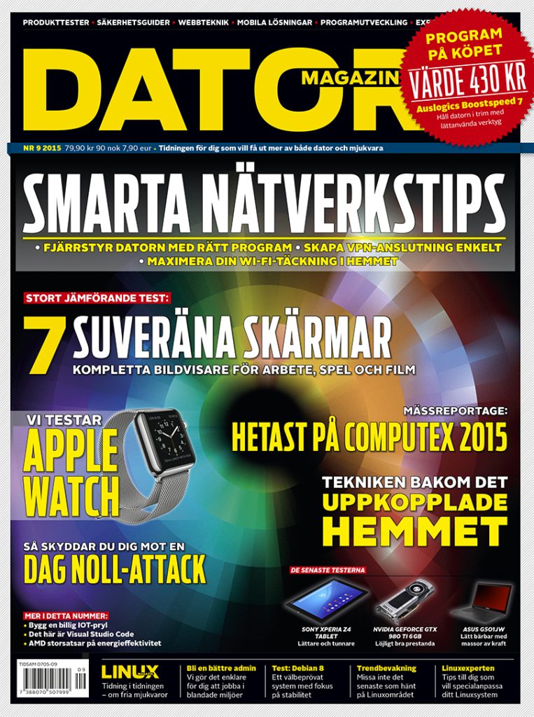 Datormagazin nr 9, 2015 189 1509