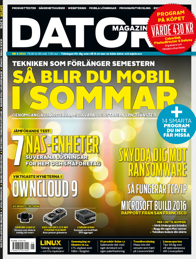 DMZ nr 6 2016 omslag