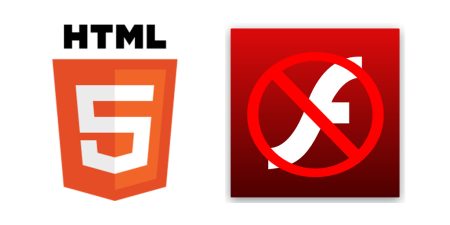 Både Google Chrome och Firefox blockerar Flash cross out