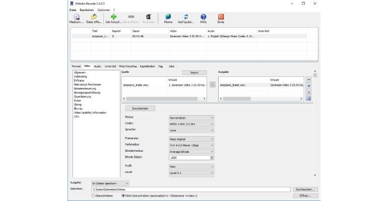 Programtips: Xmedia Recode 3.4.5.9 image2