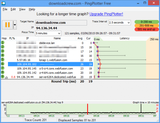 Programtips: Pingplotter Free 5.8.11 img3File 7