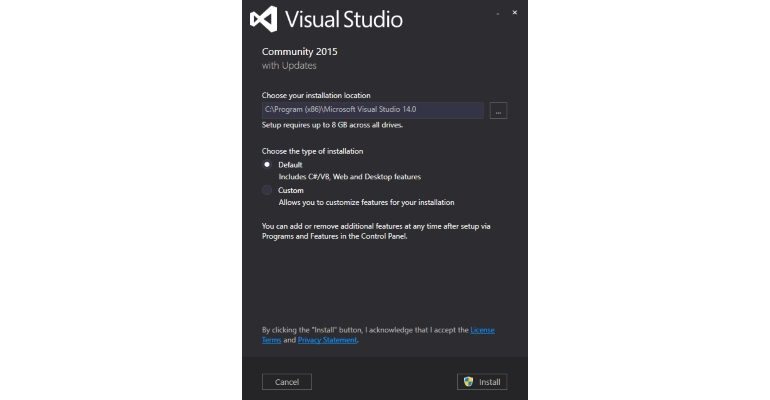 Våra bästa tips för Visual Studio webb VS install community