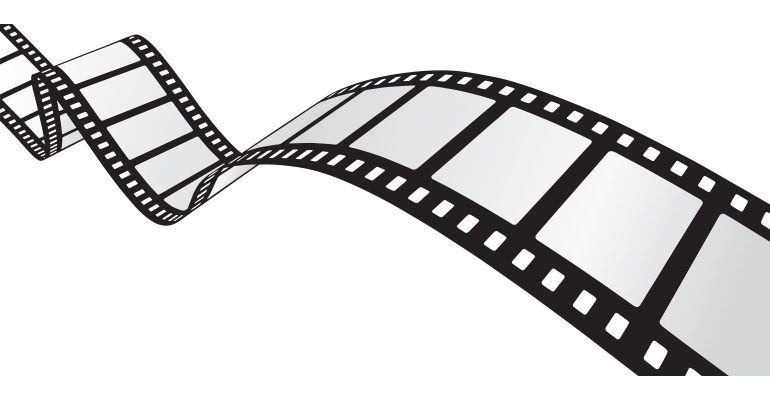 Krymp dina videofiler webb film strip film reel webb