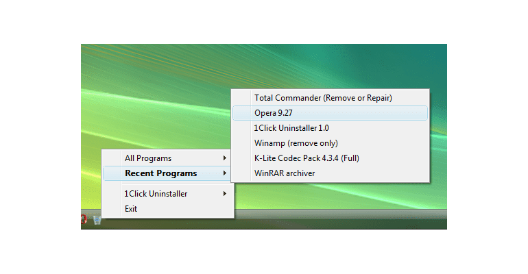 Programtips: 1click Uninstaller 2.0 img3File 1