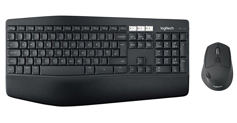Mus och tangentbord samarbetar MK850 w