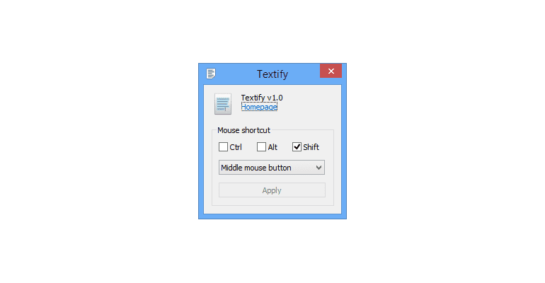 Programtips: Textify 1.6.2 img3File 10