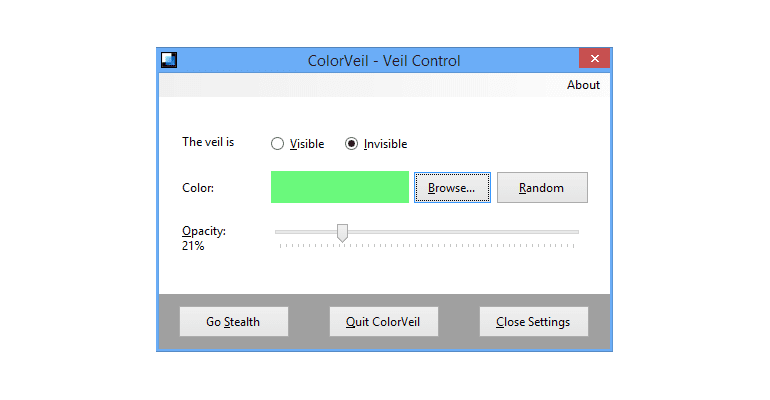Programtips: Colorveil 3.0.2.152 img3File 11