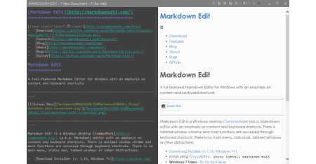 Programtips: Markdown Edit 1.31 img3File 3
