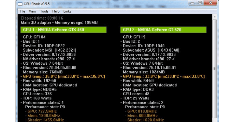 Programtips: GPU Shark 0.13.0.0 largeImg 5