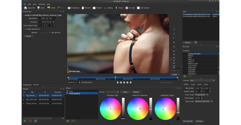 Programtips: Shotcut 18.12.23 img3File 18