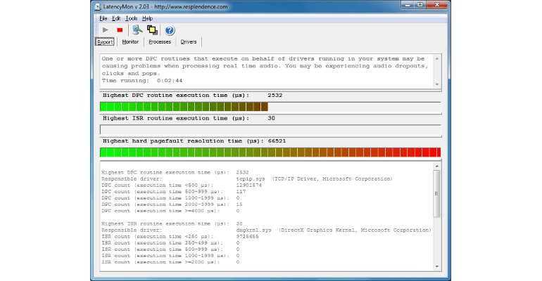 Programtips: Latencymon 6.51 largeImg
