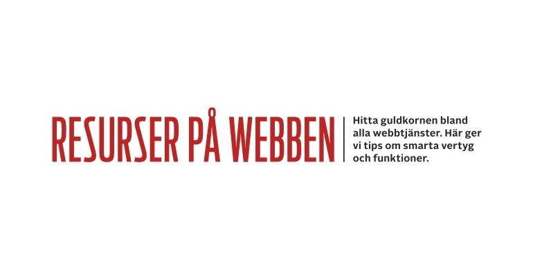 Resurser på webben, nr3 w banner