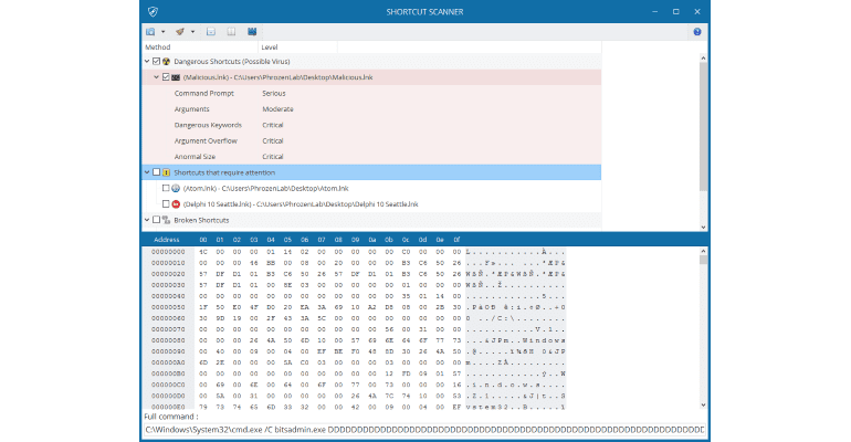 Programtips: Shortcut Scanner 1.0.6220 img3File