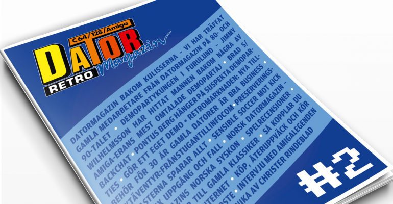 Nytt nummer av Datormagazin Retro webbnyhet tidning nr2 dummy