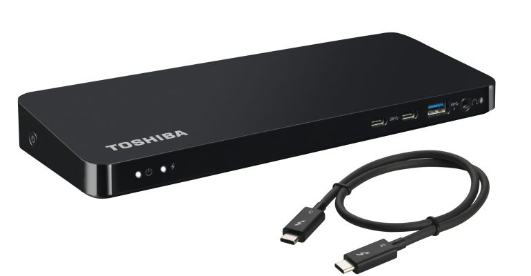 Toshiba lanserar snabb dockningsstation Toshiba Thunderbolt 3 Docking