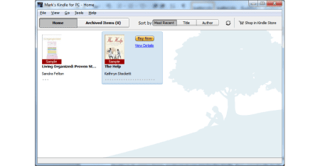 Programtips: Amazon Kindle for PC 1.25.0 largeImg 1
