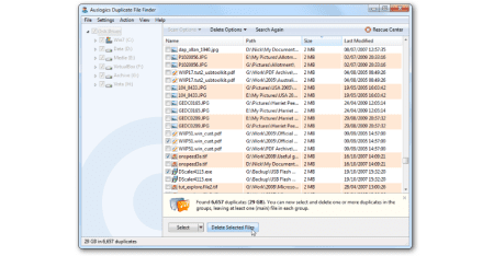Programtips: Auslogics Duplicate File Finder 7.0.23.0 largeImg