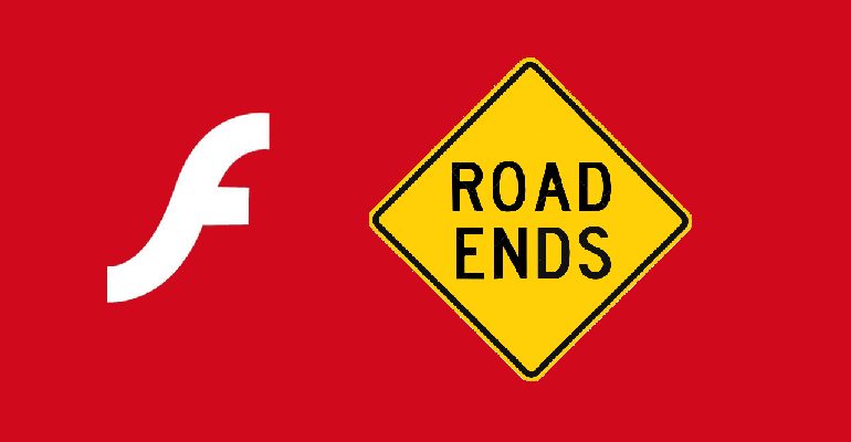 Adobe pensionerar Flash flashend
