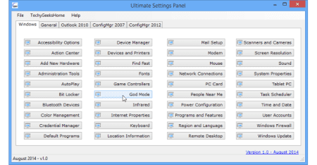 Programtips: Ultimate Settings Panel 5.5 img3File 7