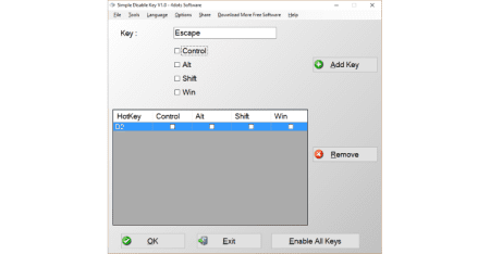 Programtips: Simple Disable Key 2.0 img3File 8