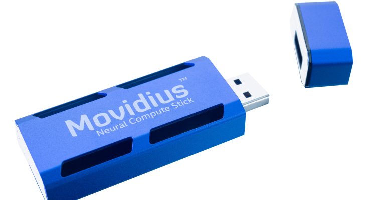 AI-sticka från Intel NCS no bgnd