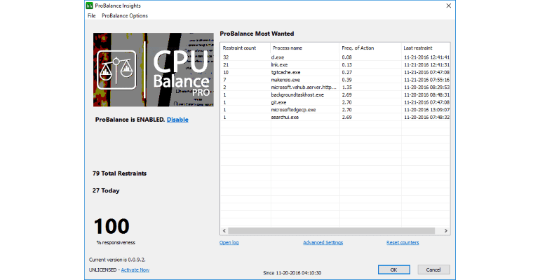 Programtips: Cpubalance 1.0.0.80 img3File 3