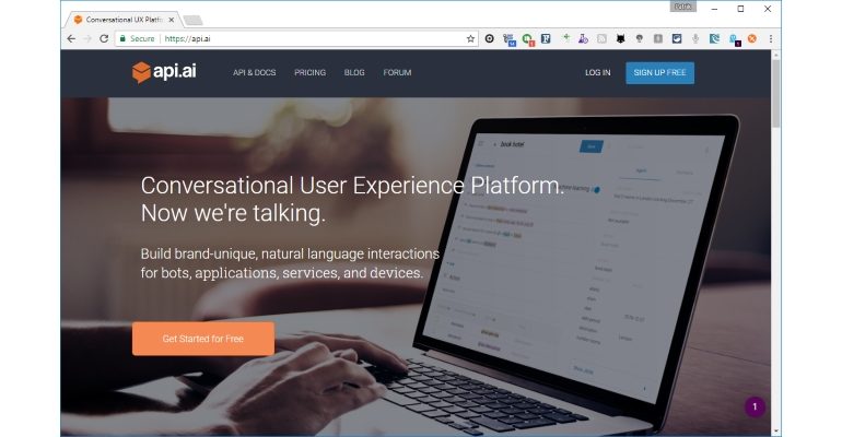 Resurser på webben: Appar med Api.ai www apiai 1
