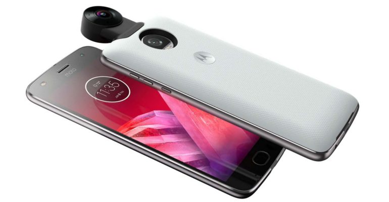 moto z2 force with 360 camera