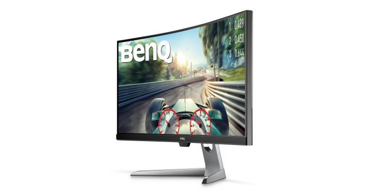 Brutalt böjd bildskärm Benq EX3501R