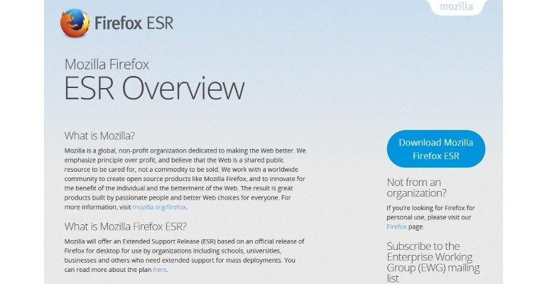 Programtips: Mozilla Firefox ESR 68.0.2 2017 12 18 180201