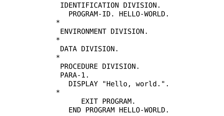 Kostnadsfri Cobol-utbildning lanseras Cobol