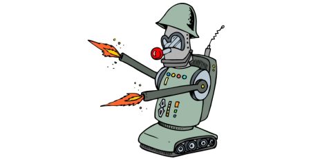 Robot attack