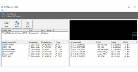 Programtips: Dot11expert 1.3.0.9 img3File 1