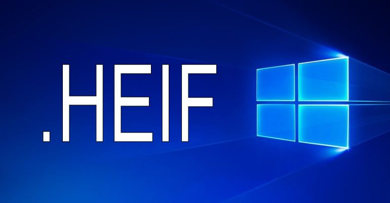 HEIF kommer till Windows .heif Windows