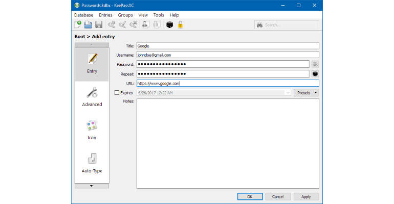 Programtips: Keepassxc 2.3.1 img3File