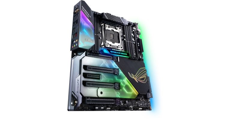 Test: Asus ROG Rampage VI Extreme LGA2066 www 01 Asus x299