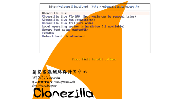 Programtips: Clonezilla 2.5.5-38 largeImg 2