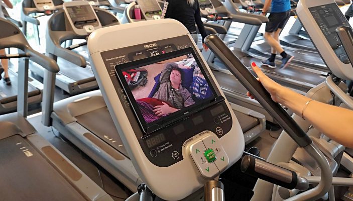 HuaweiMediaPadM5 netflix gym