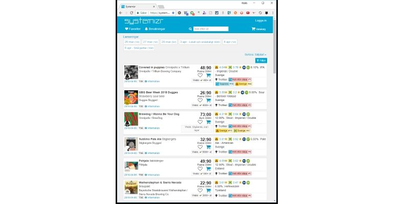 Resurser på webben: Systematisera allt www systemizr