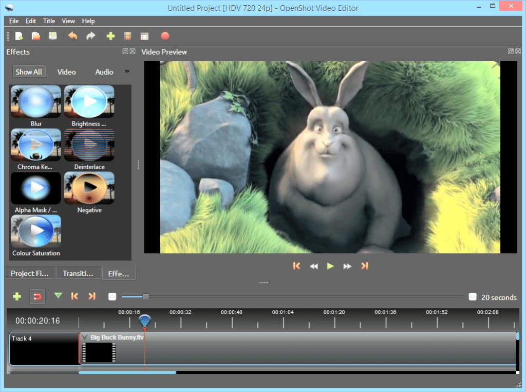 Programtips: Openshot Video Editor 2.4.2 img3File 2