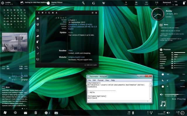 Programtips: Rainmeter 4.2 FINAL img3File