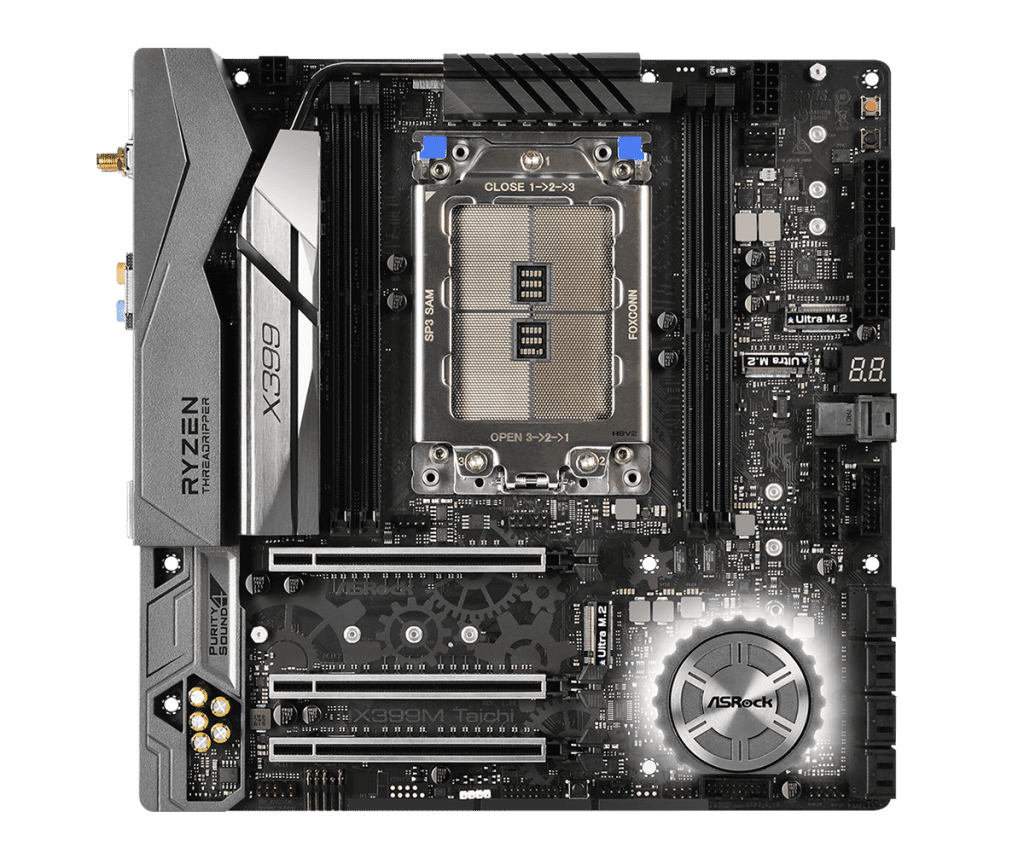 Test: Asrock X399M Taichi Asrock X399M Taichi