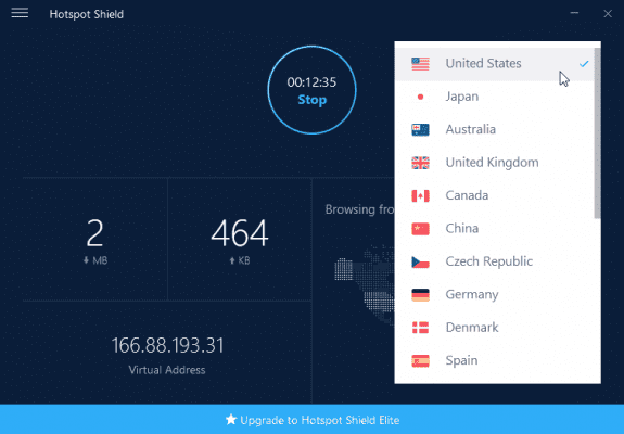 Programtips: Hotspot Shield 7.15.1 Hotspot Shield