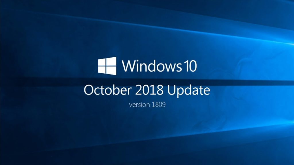 Windows 10 October 2018 Update