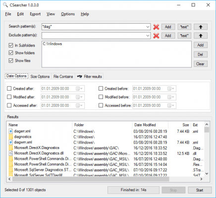 Programtips: Csearcher 1.5.5.1 Csearcher