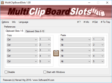 Multiclipboardslots